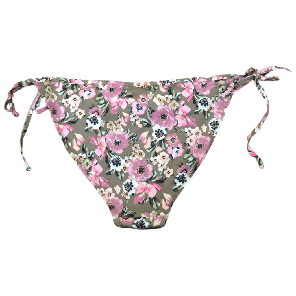 String Ruffled Bikini Never Worn